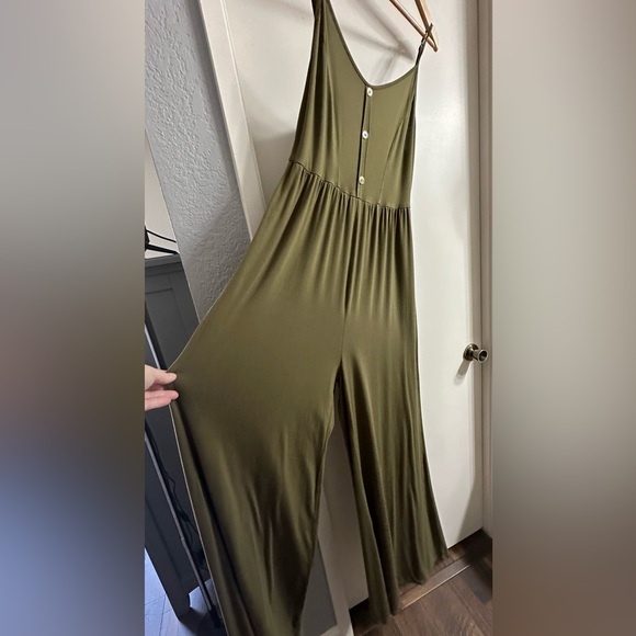 SHEIN women wide leg cami jumpsuit size L - Picture 4 of 9